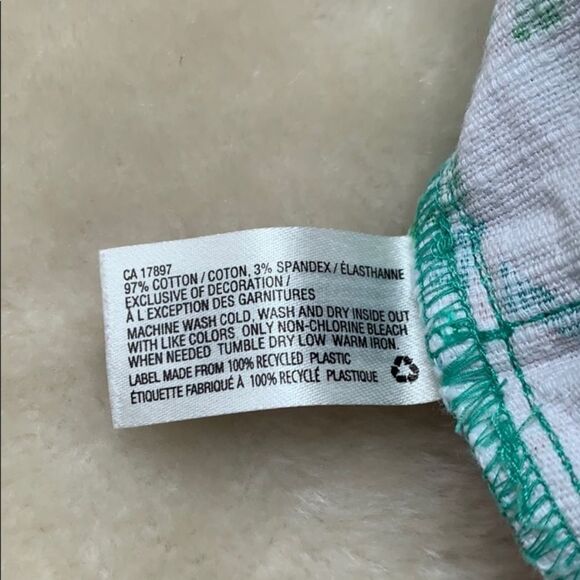 Diane Von Furstenberg DVF FOR BABY GAP Shorts Drawstring Tropical 6M - Picture 6 of 6